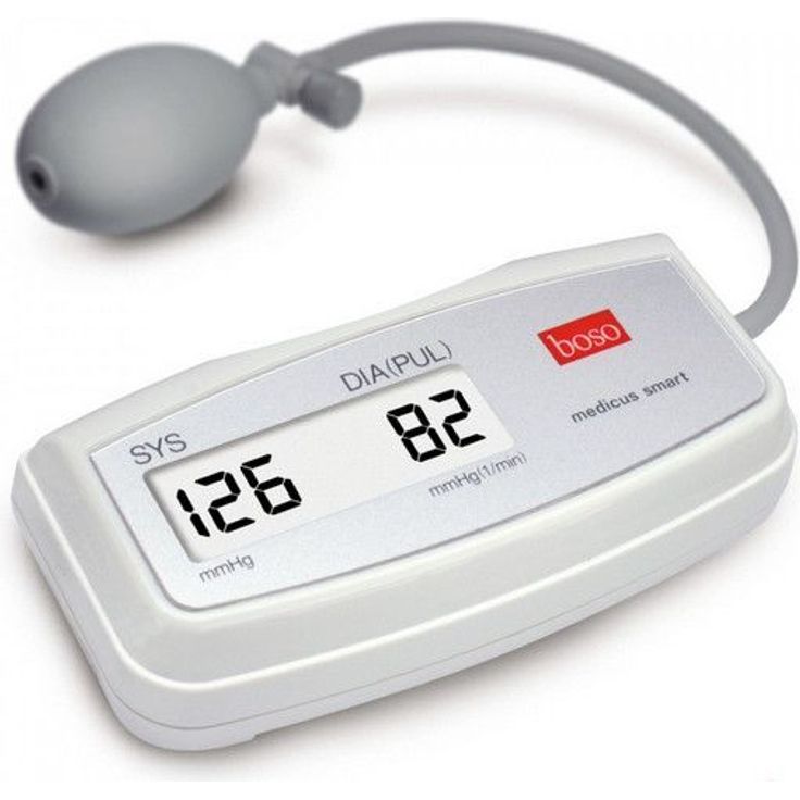 boso medicus smart ? Blutdruckmessgerät zum Blutdruckmessen mit Memomatic, kleinem Display und Arrhythmie-Erkennung ? Inkl. Standard-Manschette (22?32cm)