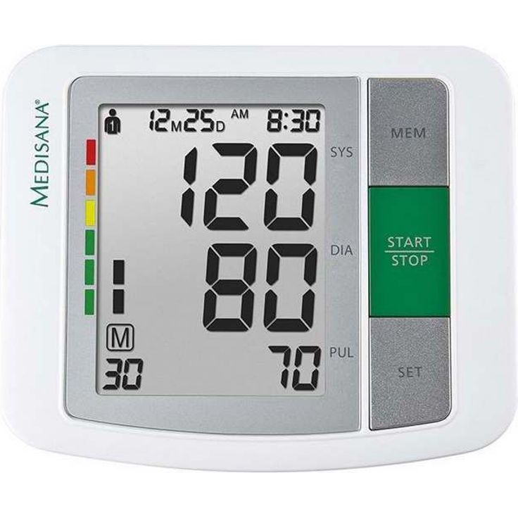 medisana BU 510 Oberarm-Blutdruckmessgerät, präzise Blutdruck und Pulsmessung mit Speicherfunktion, Ampel-Skala, Funktion zur Anzeige eines unregelmäßigen Herzschlags – Bild 2