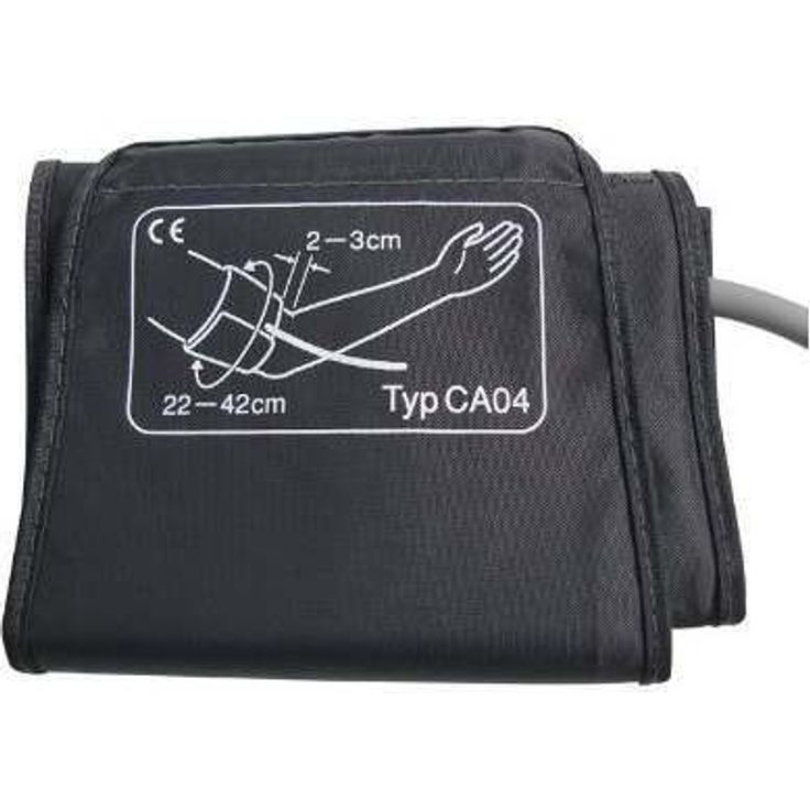boso medicus family Partner-Blutdruckmessgerät mit 2 Speicher-Plätzen, großem Display und Arrhythmie-Erkennung Inkl. Universal-Manschette (22-42cm) – Bild 3