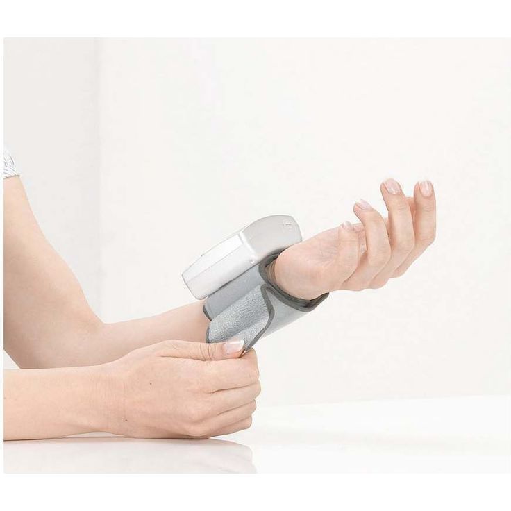 Sanitas SBC 41 Handgelenk-Blutdruckmessgerät, Blutdruck- und Pulsmessung am Handgelenk, XL-Display, Arrhythmie-Erkennung – Bild 4