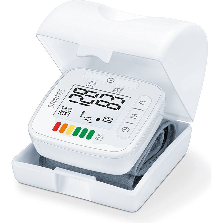 Sanitas SBC 22 Handgelenk-Blutdruckmessgerät vollautomatische Blutdruck- und Pulsmessung, Warnfunktion bei möglichen Herzrhythmusstörungen – Bild 4