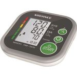 Soehnle Blutdruckmessgerät Systo Monitor 200 mit vollautomatischer Blutdruck- und Pulsmessung, Blutdruckmessgerät für den Oberarm mit WHO-Skala-Einstufung, Blutdruckmesser mit Arrhythmie-Erkennung