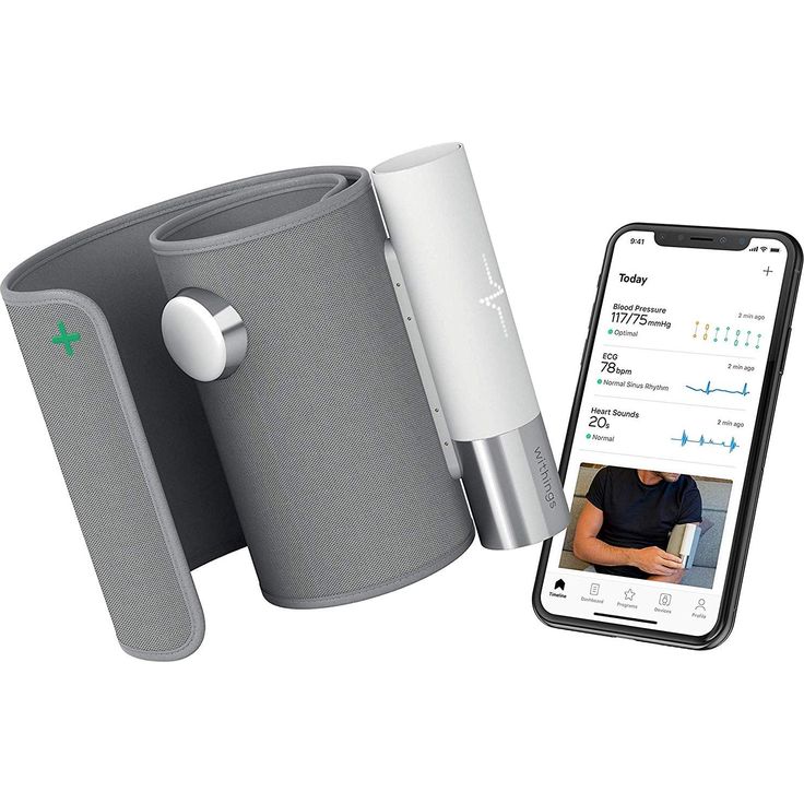 Withings BPM Core - Intelligentes Blutdruckmessgerät mit EKG-Funktion und digitalem Stethoskop – Bild 4