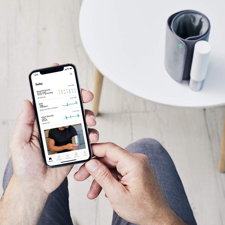 Withings BPM Core - Intelligentes Blutdruckmessgerät mit EKG-Funktion und digitalem Stethoskop – Bild 8