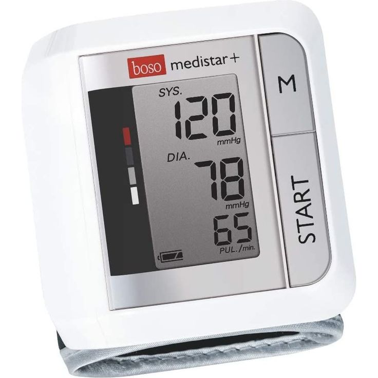 boso medistar+ Handgelenk Blutdruckmessgerät mit Speicher für 90 Messungen, extra großem Display und Arrhythmie-Erkennung inkl. Handgelenkmanschette (13,5-21,5 cm) – Bild 3