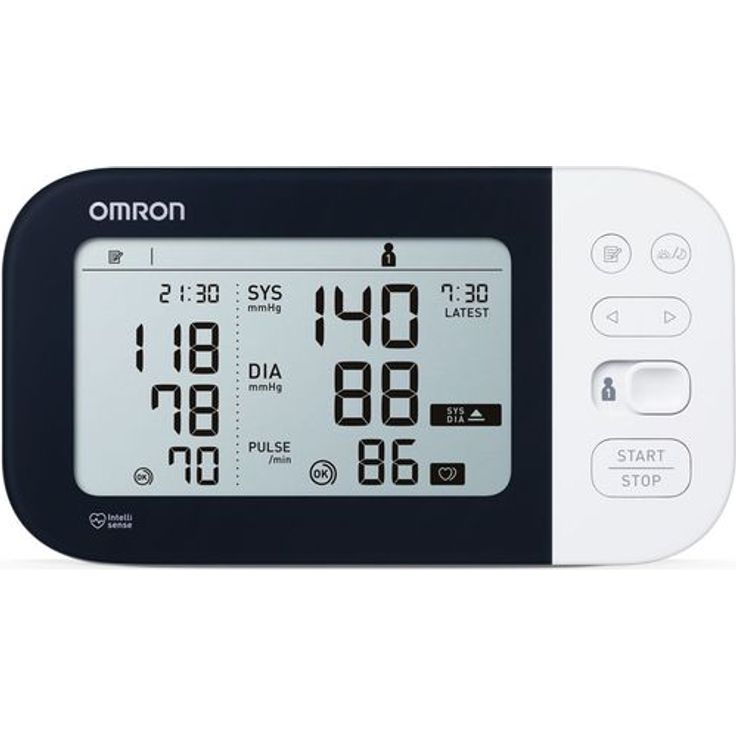 Omron M500 Intelli IT Blutdruckmessgerät Oberarm-Messung inkl. 200 Speicherplätze – Bild 1