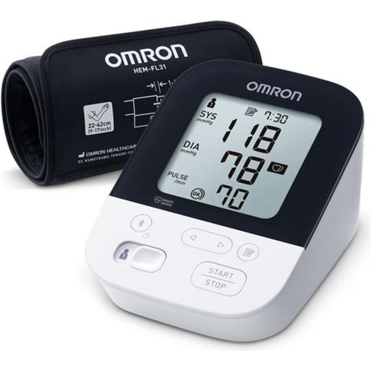 Omron M400 Intelli IT Blutdruckmessgerät, Messung am Oberarm, Batterie-betrieben – Bild 1