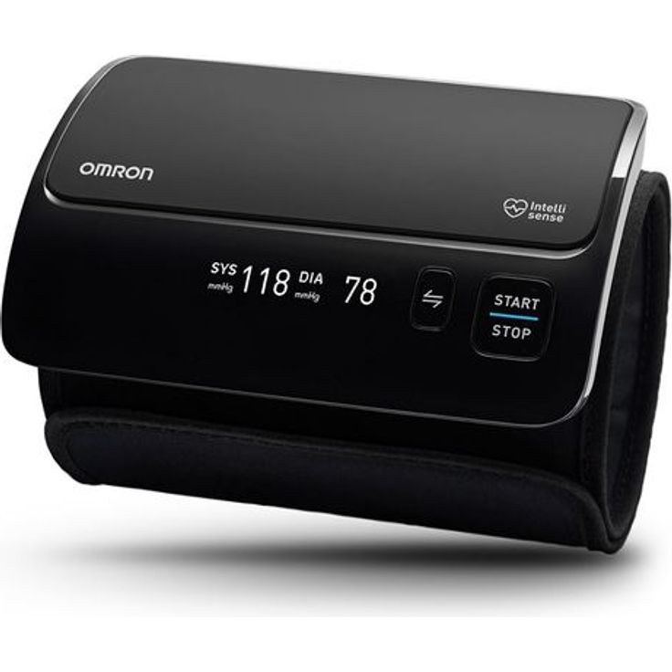 Omron Evolv All-in-One Oberarm-Messung 100 Speicherplätze Batteriebetrieb, schwarz Blutdruckmessgerät
