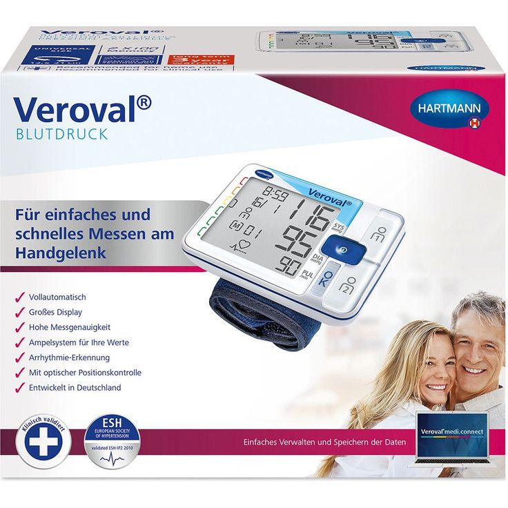 Veroval Handgelenk-Blutdruckmessgerät