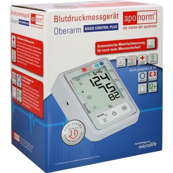 APONORM Blutdruckmessgerät Basis C.Plus Oberarm 1 St.