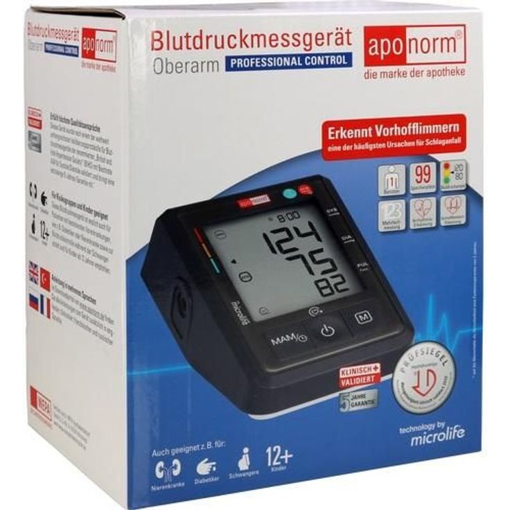 APONORM Blutdruckmessgerät Prof.Control Oberarm 1 St.