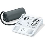 Beurer BM 93 Bluetooth-Oberarm-Blutdruckmessgerät mit EKG-Funktion Weiß