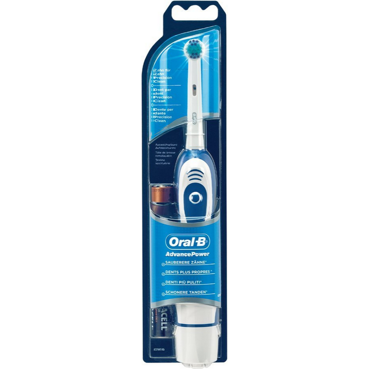 Oral-B Advance Power Cls, batteriebetriebene Zahnbürste, ideal für unterwegs – Bild 2