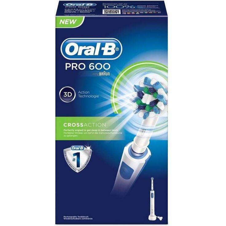 Oral-B Pro 600 CrossAction mit Andruckkontrolle – Bild 2