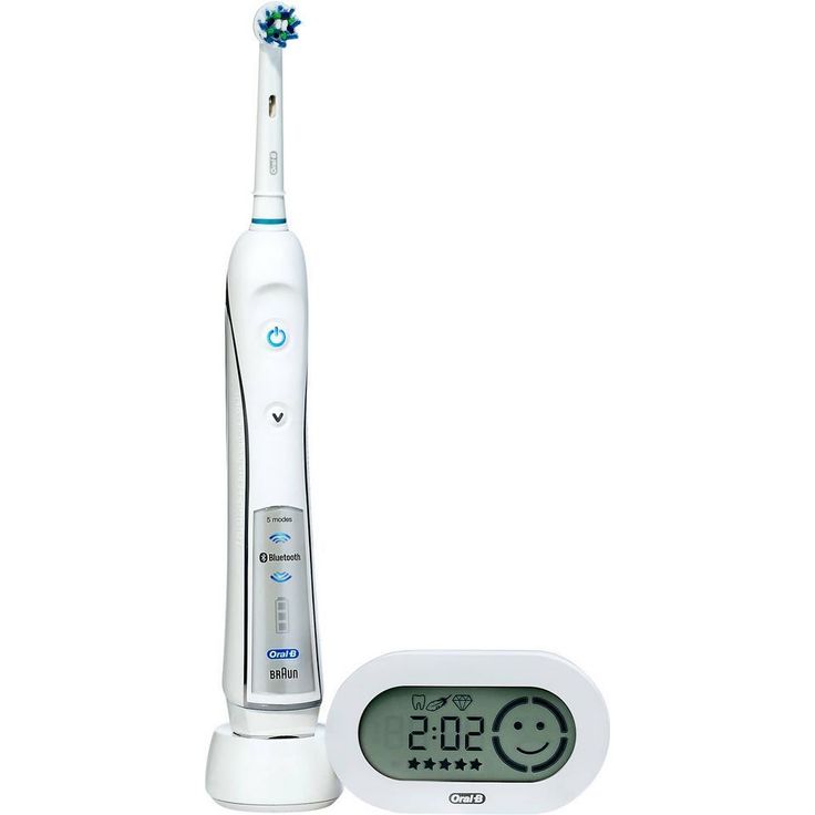 Oral-B Pro 6000 SmartSeries mit Bluetooth und SmartGuide, Set mit Reiseetui & 4 Aufsteckbürsten - Preisvergleich – Bild 3