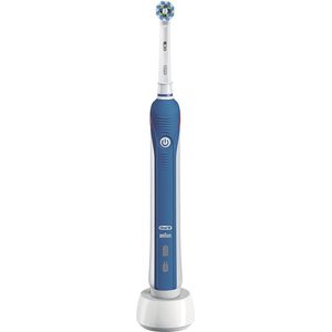 Bild für Oral-B Pro 2 2000N blue mit visueller Andruckkontrolle