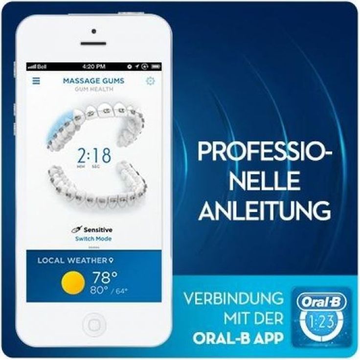 Oral-B SmartSeries 5000 CrossAction mit visueller Andruckkontrolle & Bluetooth – Bild 8