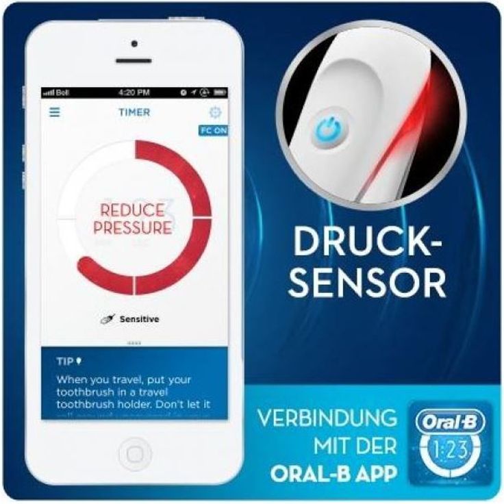 Oral-B SmartSeries 5000 CrossAction mit visueller Andruckkontrolle & Bluetooth – Bild 6