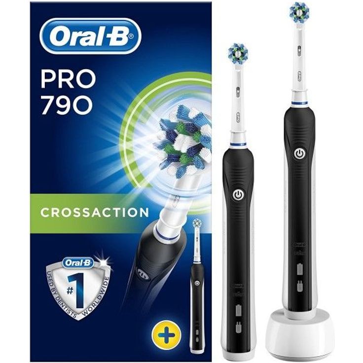 Oral-B Pro 790, für eine gründliche Reinigung, mit 2. Handstück, schwarz – Bild 7