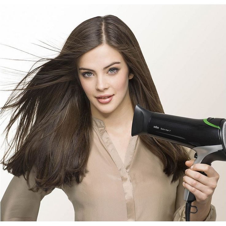 Braun Satin Hair 7 HD 710 Haartrockner, mit IonTec und Satin Protect Technologie, 2200 Watt, schwarz – Bild 4
