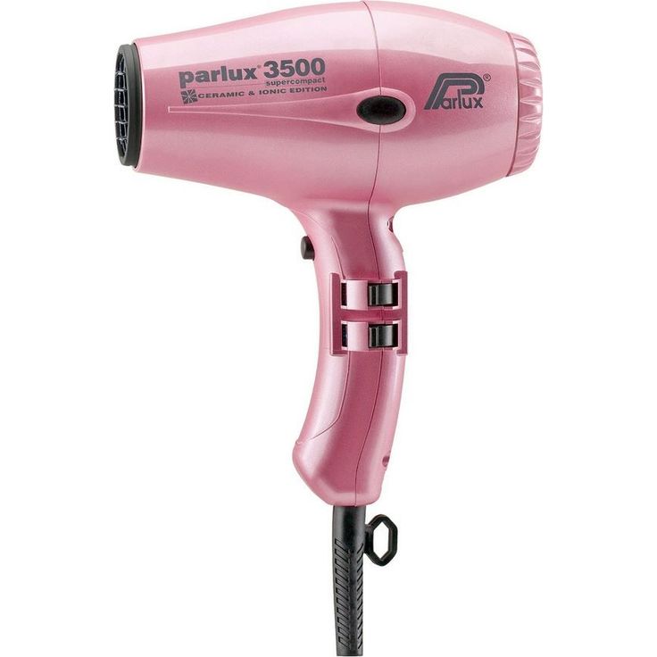 Parlux Profi-Haartrockner 3500 SuperCompact Ceramic + Ionic, rosa