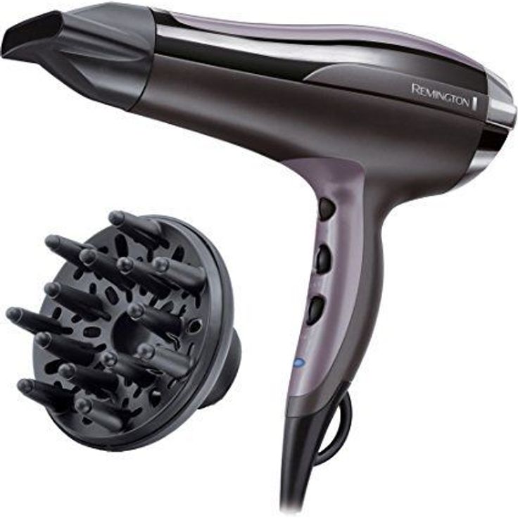 Remington Ionen-Haartrockner Pro-Air Turbo D5220, 2400 Watt, Keramik-Turmalin-Ring, Stylingdüse, Diffusor, schwarz – Bild 3