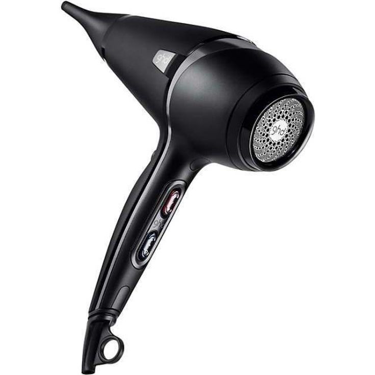 Ghd Air Hair Dryer Ionentechnologie 2100 Watt inkl. Stylingdüse, schwarz/silber – Bild 1