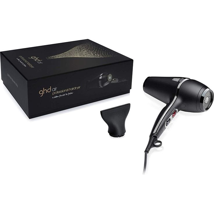 Ghd Air Hair Dryer Ionentechnologie 2100 Watt inkl. Stylingdüse, schwarz/silber – Bild 5