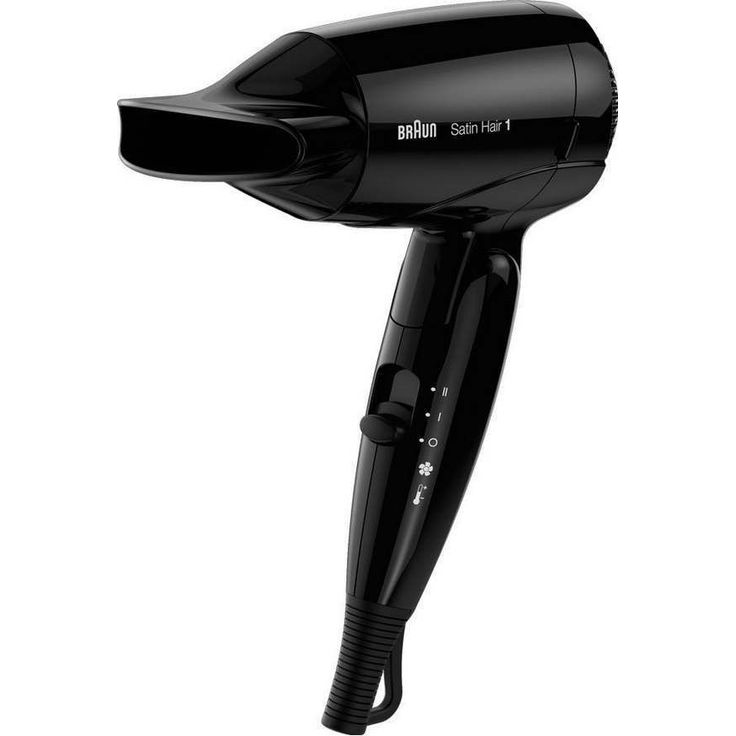 Braun Satin Hair 1 Style&Go klappbarer Reisehaartrockner HD 130, mit Stylingdüse, 1200 Watt – Bild 1