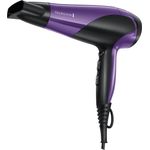 Remington Ionen-Haartrockner D3190 2200 Watt, Ionenpflege-schonendes Styling, inkl. 2 Aufsätze, 3 Heiz- & 2 separate Gebläsestufen + Abkühlstufe, Keramik-Ionen-Ring für gleichmäßige Wärmeverteilung