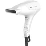 Braun Satin Hair 1 PowerPerfection Haartrockner HD180, mit Stylingdüse, 1800 Watt, weiß