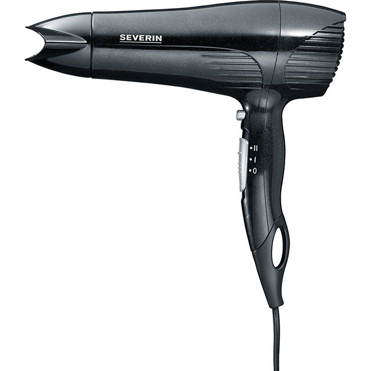 Severin HT 0140 Haartrockner, schwarz metallic