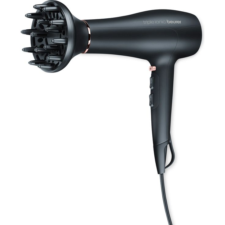 Beurer HC 50 Ionen-Haartrockner 2200 Watt 2 Gebläsestufen, Kaltstufe & Ionen-Techologie inkl. Diffusor & schmale Stylingdüse – Bild 2