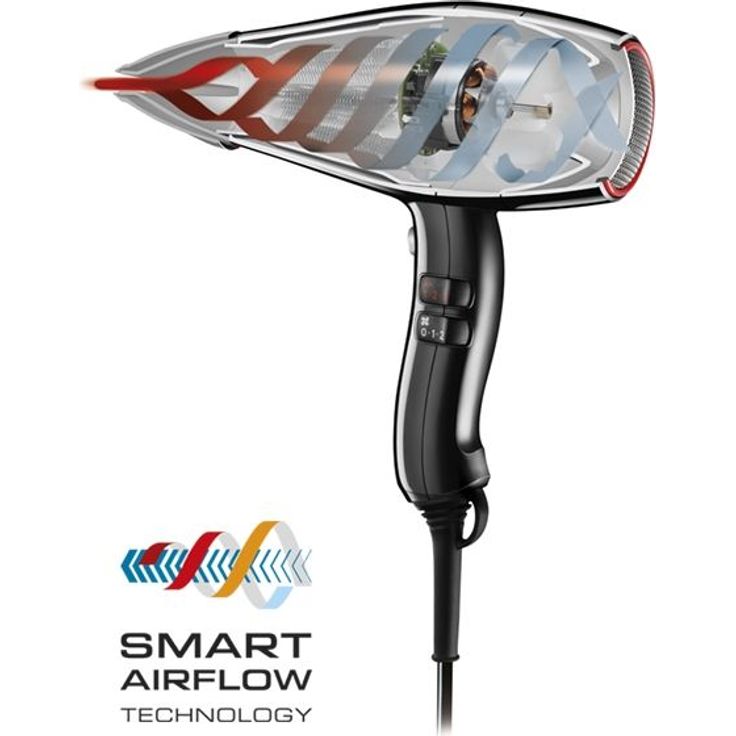 Valera Swiss Silent Jet Light 7500 Ionen- & Smart-Airflow-Technologie 2000 Watt ultra leicht & leise inkl. Stylingdüse & Diffusor schwarz – Bild 5