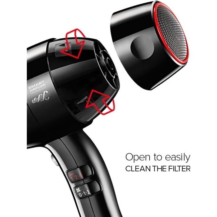 Valera Swiss Silent Jet Light 7500 Ionen- & Smart-Airflow-Technologie 2000 Watt ultra leicht & leise inkl. Stylingdüse & Diffusor schwarz – Bild 3