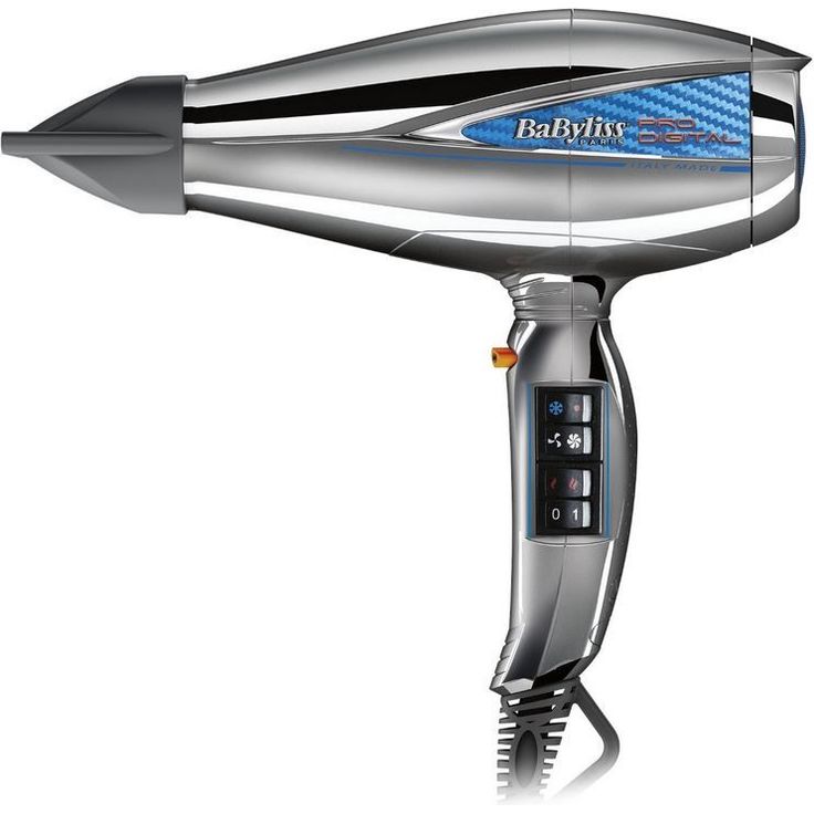 BaByliss 6000E Profi-Haartrockner Pro Digital, 2200 Watt