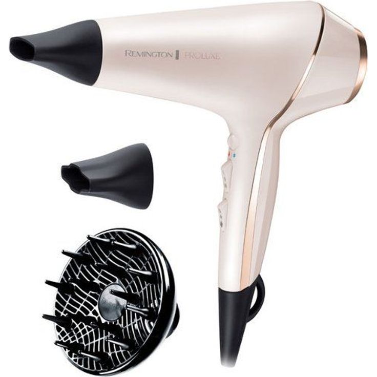 Remington Ionen-Haartrockner PROluxe AC9140, 2400 Watt, OPTIheat-Technologie, zwei Stylingdüsen, Diffusor, rose gold – Bild 5