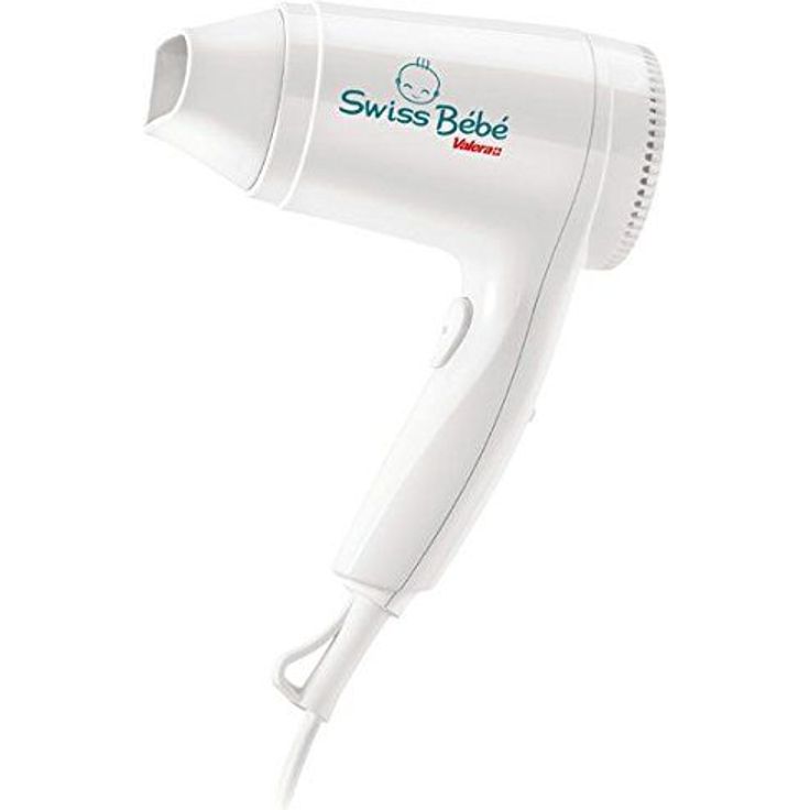 Valera Haartrockner Swiss Bebe 554.13, sanft und sicher für Babys, für Körper und Haare, 500 Watt