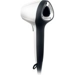 Remington Ionen-Haartrockner Air3D D7779, innovatives Design, Keramikgitter, zwei Stylingdüsen, Diffusor, weiß-schwarz