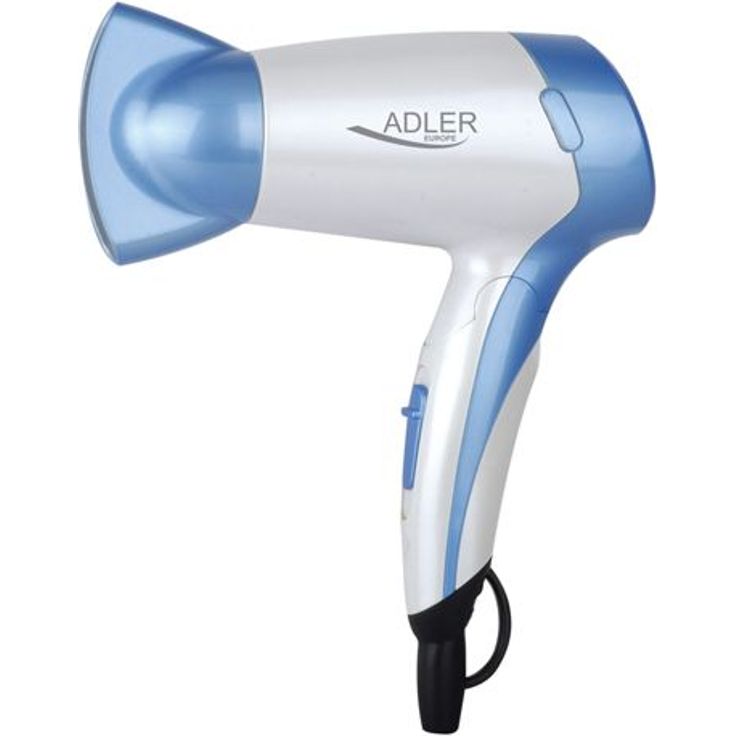 Adler AD 2222 Haartrockner, 1200 Watt, weiß-blau