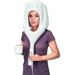 ProfiCare PC-HTH 3003 3in1 Ionen-Trockenhaube, Haartrockner und Lockenbürste in Einem, inkl. praktischer Aufbewahrungstasche, weiß