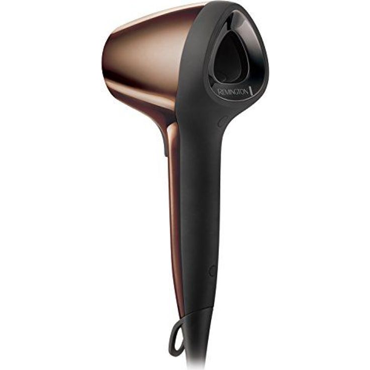 Remington Ionen-Haartrockner Air3D D7777, einzigartiger 3D-Luftstrom, innovatives Design, zwei Stylingdüsen, Diffusor, bronze