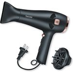 Beurer HC 55 Ionen Haartrockner mit Kabeleinzug, Ionentechnologie, Profidüse und Volumendiffusor