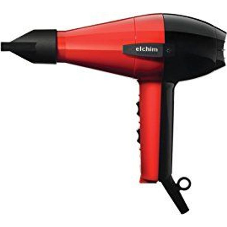 Elchim Professionelle Haartrockner 2001 HP rot-schwarz
