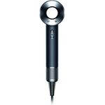 Dyson Supersonic HD01 Haaartrockner, Ionen-Technologie, 1600 Watt, inkl. zwei Stylingdüsen & Diffusor, schwarz, nickel