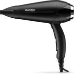 Babyliss Turbo Smooth 2200 Haartrockner, schwarz silber, D572DE