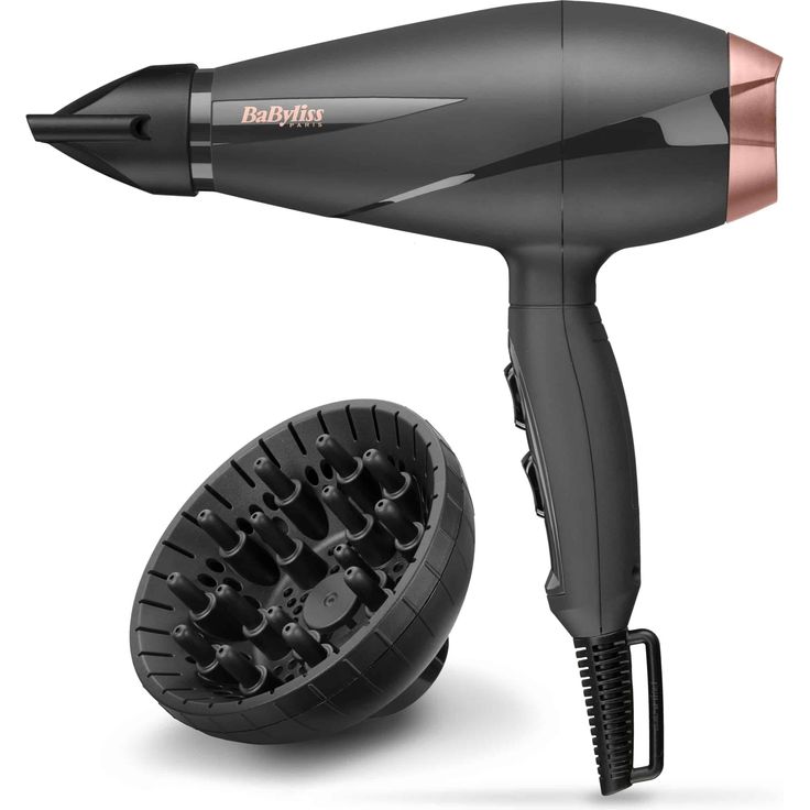 BaByliss 6709DE Smooth Pro 2100 2 Gebläsestufen, Kaltstufe, Ionen-Technologie, schwarz-bronze – Bild 2
