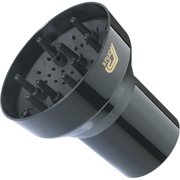 Parlux FingerSoftstyler Universal A Doccia, schwarz