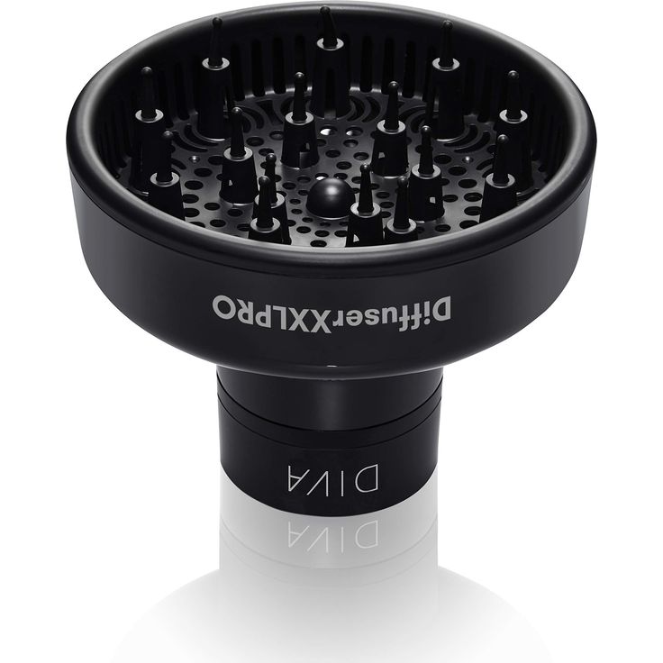 Diva Pro Styling XXL Pro Diffusor für jeden HaartrocknerFöhn geeignet schwarz