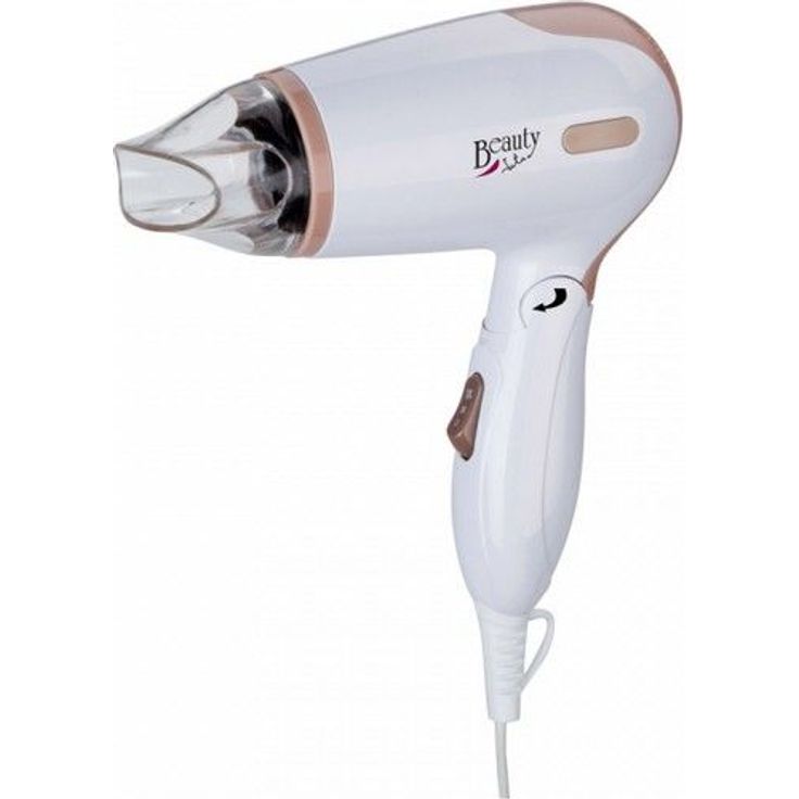 JATA SC47B 1200W Biegsam Weiß zum schnellen Trocknen der Haare, mehr Volumen oder Schwung